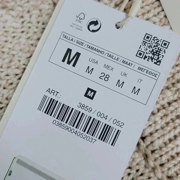 Zara Cropped Italian Yarn Pants - Picture 5 of 9